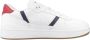 Lacoste Leren sneakers met labelstitching - Thumbnail 1