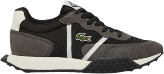 Lacoste Vintage-geïnspireerde hardloopschoen met moderne details Black Heren