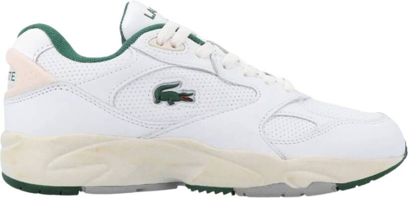 Lacoste sneakers wit discount heren