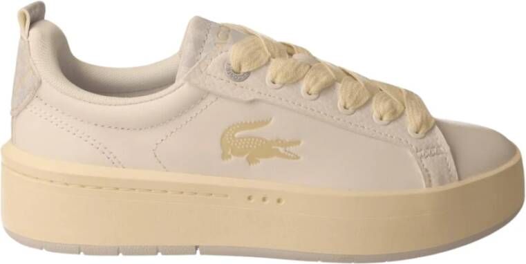 Lacoste Witte Carnaby Sneakers voor Dames White Dames