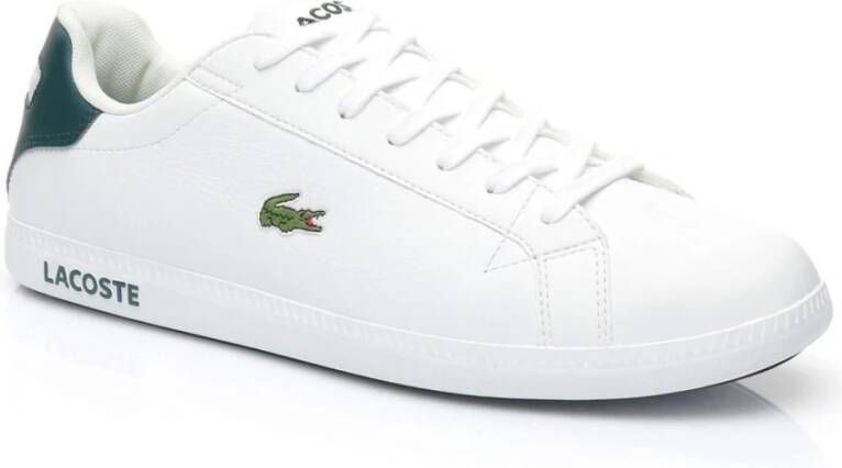 Lacoste Graduate Heren Schoenen White Leer Synthetisch Foot Locker