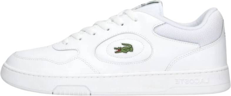 Lacoste Witte Lineset Lage Sneakers White Heren