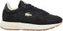 Lacoste Zwarte Casual Damessneakers Black Dames - Thumbnail 1