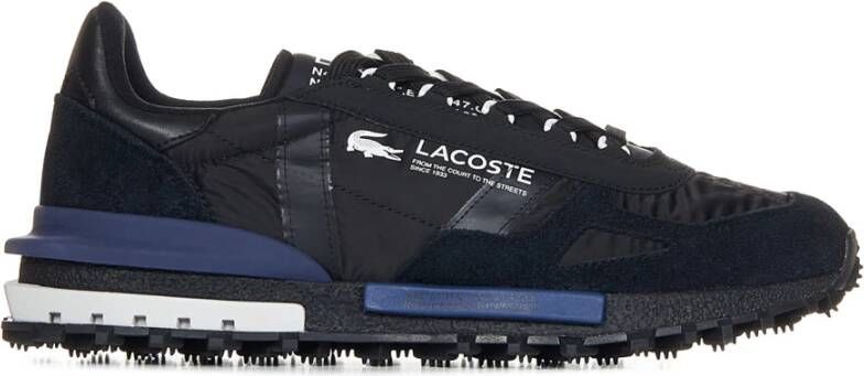 Lacoste Zwarte Sneakers voor Heren Aw23 Zwart Heren