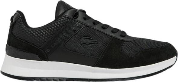 Lacoste Zwarte Sneakers voor Heren Black Heren