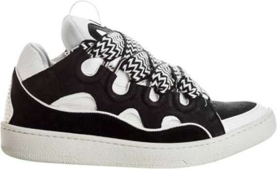 Lanvin 90's Sneakers met Origineel Ontwerp Black Heren