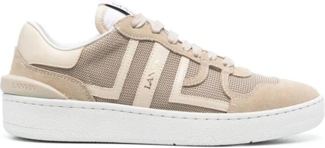 Lanvin Beige Mesh Sneakers Beige Dames