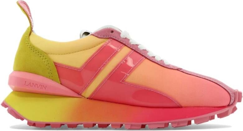 Lanvin Bumpr Sneakers Pink Dames