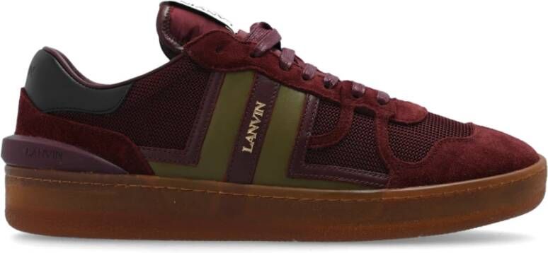 Lanvin Clay Sneakers Red Dames