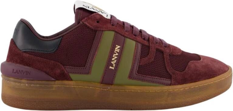 Lanvin Clay Sneakers voor dames Red Dames