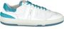 Lanvin Contrasterende lage sneakers White Heren - Thumbnail 1