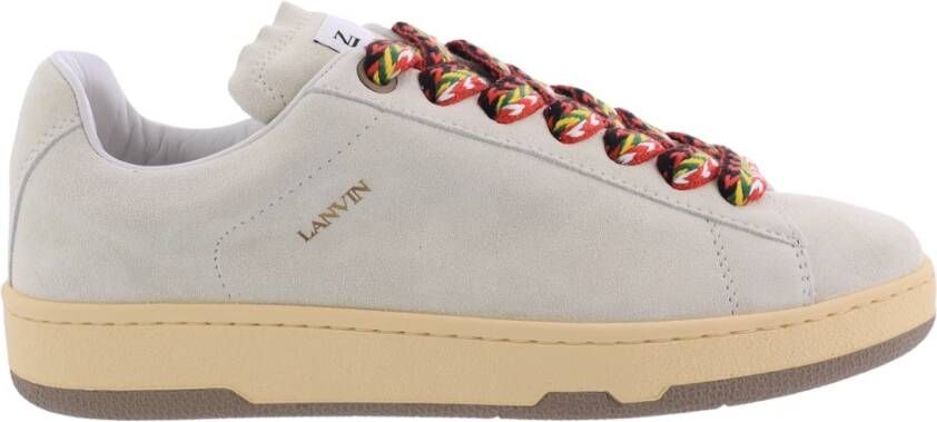 Lanvin Curb Lite Low Top Sneakers Wit Heren