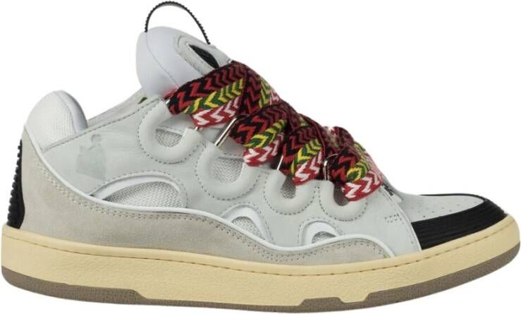 Lanvin Curb Sneaker Geïnspireerd door de jaren 90 Gray Dames