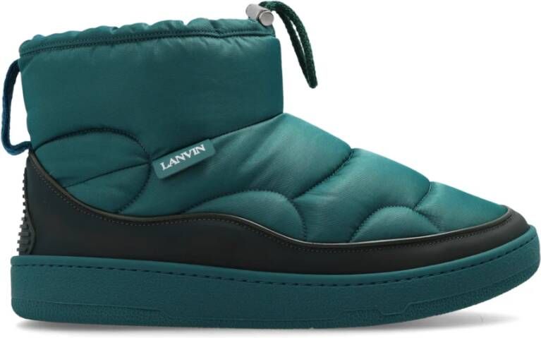 Lanvin Curb Snow sneeuwlaarzen Green Heren