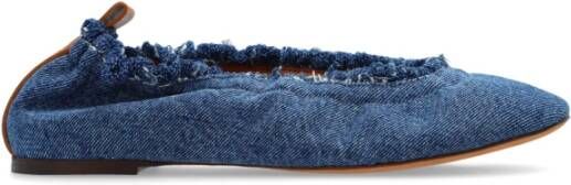 Lanvin Elegant Ballet Flats Fwbamb02Frdee24254 Blue Dames