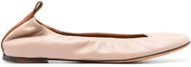 Lanvin Elegante Ballet Flats voor Vrouwen Beige Dames