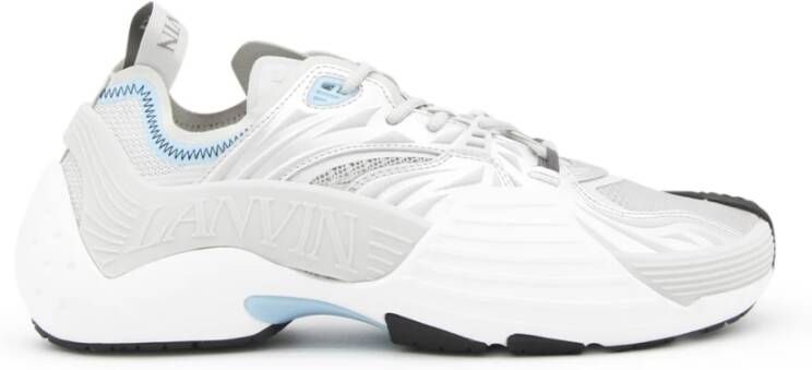 Lanvin Flash-X Multikleur Leren Sneakers White Heren