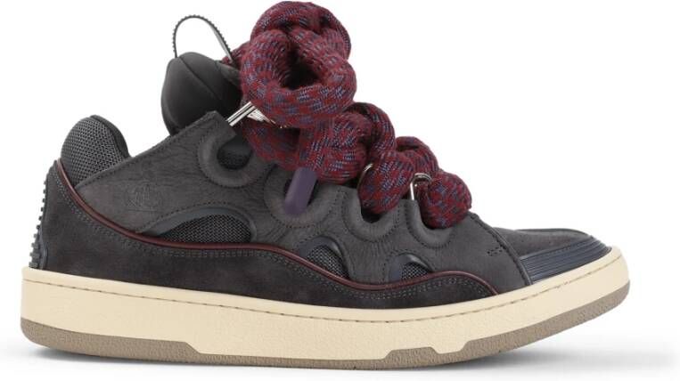 Lanvin Grijze Sneakers voor Mannen Aw24 Gray Heren