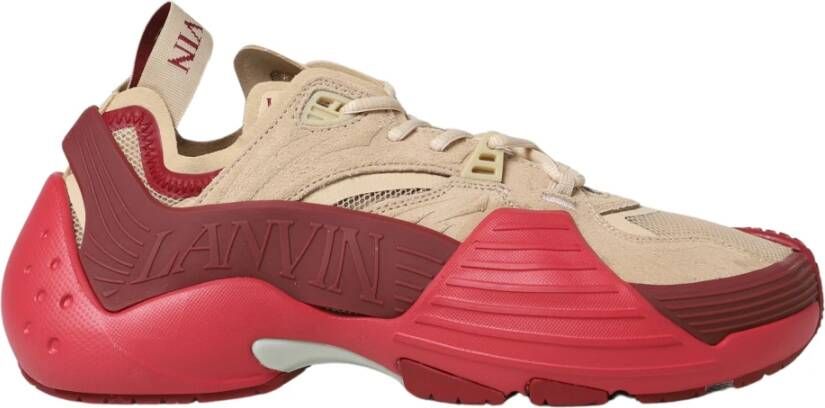 Lanvin Kersen Zand Sneakers voor vrouwen Multicolor Dames