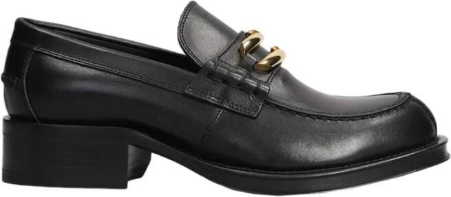 Lanvin Leren loafers in 'Medley' stijl Black Dames