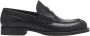 Lanvin Klassieke Leren Loafers Black Heren - Thumbnail 1