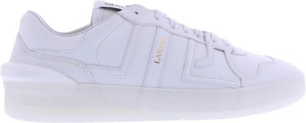 Lanvin Lage Klei Sportschoenen Wit Unisex