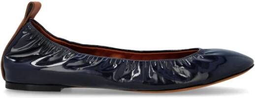 Lanvin Lakleren ballerina's Blue Dames