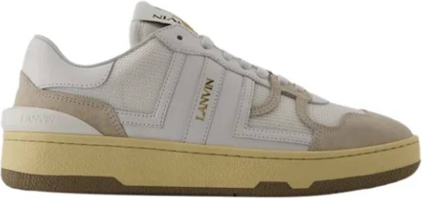 Lanvin Leather sneakers White Dames