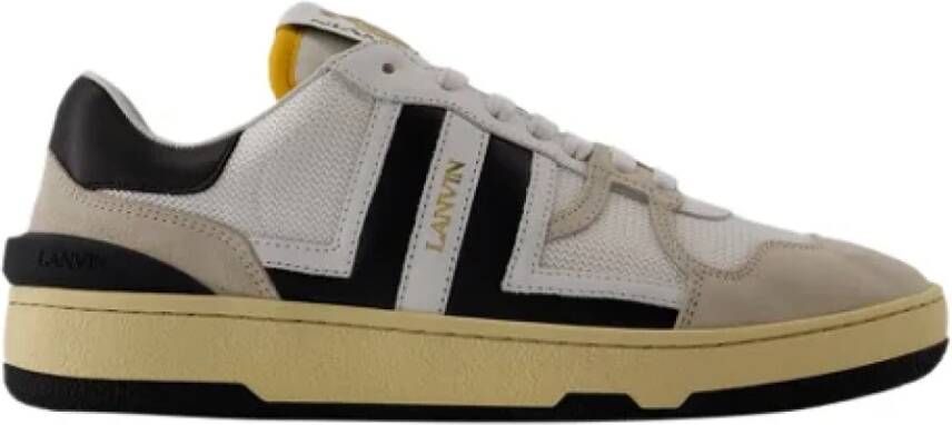 Lanvin Leather sneakers White Dames