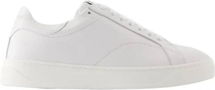 Lanvin Leather sneakers White Heren