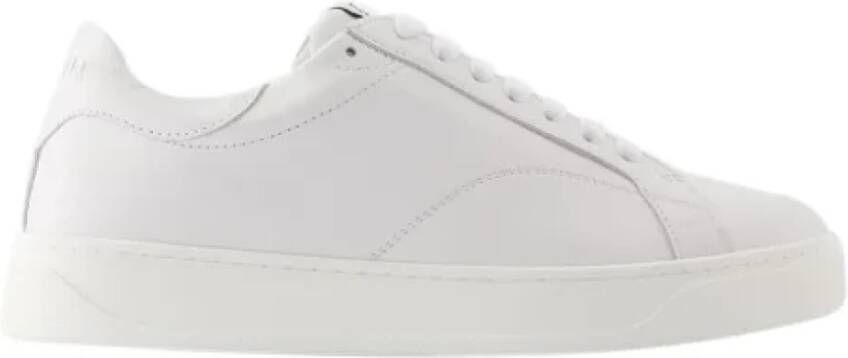Lanvin Leather sneakers White Heren
