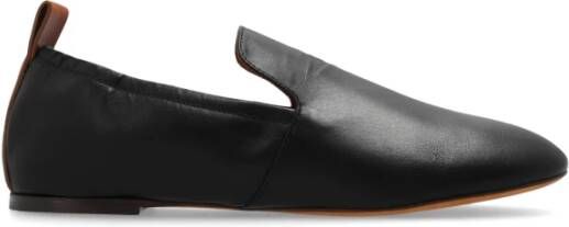 Lanvin Leren balletflats Black Dames