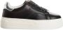 Lanvin Leren Sneakers met Katoenen Veters Black Heren - Thumbnail 1