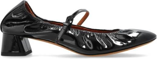 Lanvin Mary Jane hakken schoenen Black Dames