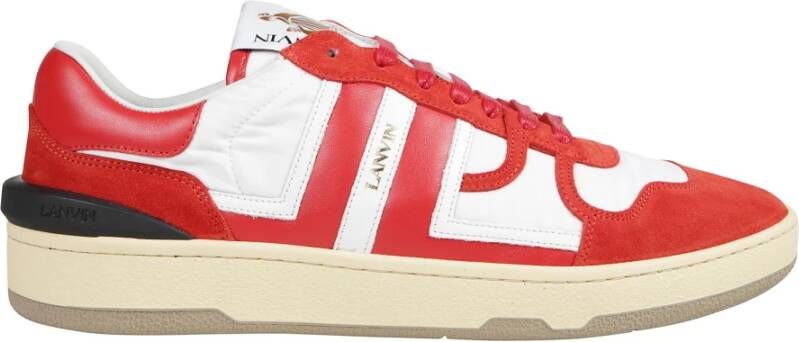 Lanvin Nylon Klei Manden Red Heren