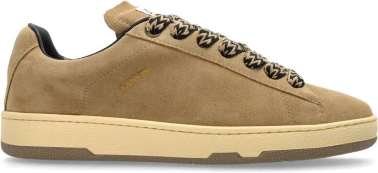 Lanvin Sneakers Curb Beige Heren