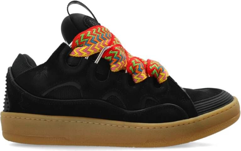 Lanvin Sneakers Curb Black Dames