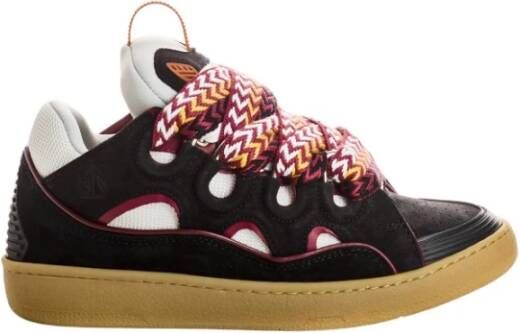 Lanvin Sneakers in 90's Stijl met Origineel Ontwerp Black Dames