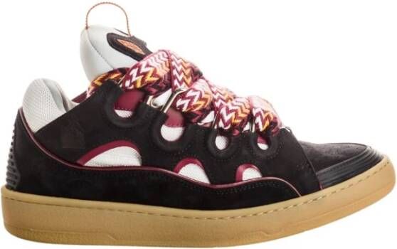 Lanvin Sneakers in 90's Stijl met Origineel Ontwerp Black Heren