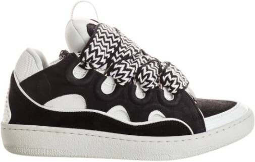 Lanvin Sneakers in 90's Stijl met Origineel Ontwerp Black Heren