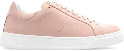 Lanvin Sneakers met logo Roze Dames