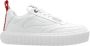 Lanvin Witte Zigzag Platform Lage Sneakers Wit Dames - Thumbnail 1