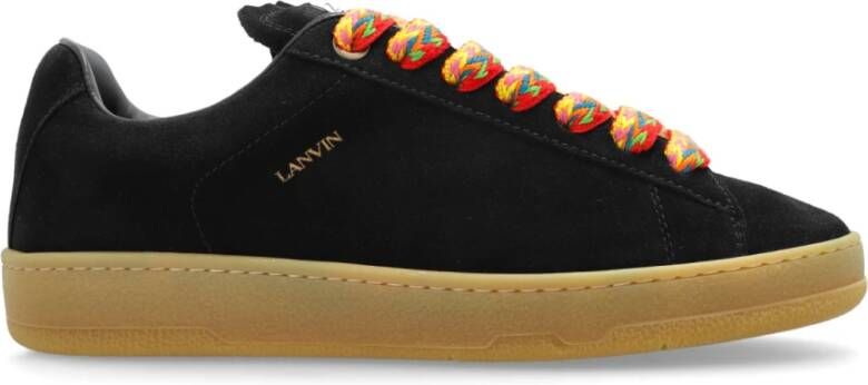 Lanvin Sportschoenen Curb Black Heren