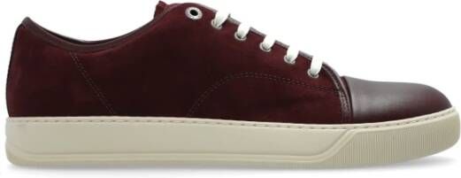 Lanvin Sportschoenen Red Heren