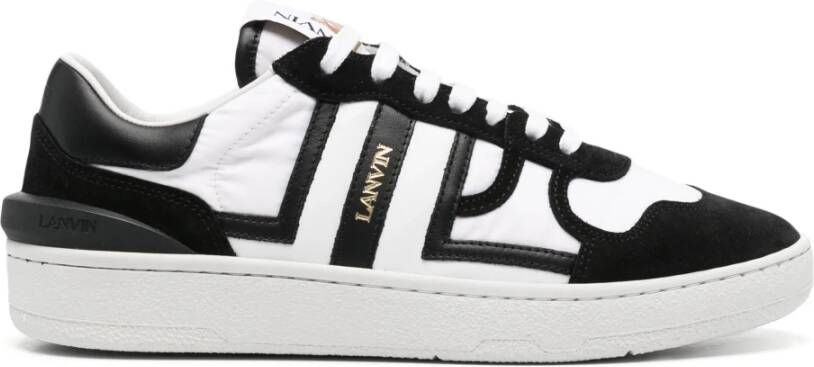 Lanvin Stijlvolle Clay Sneakers voor Mannen Black Dames