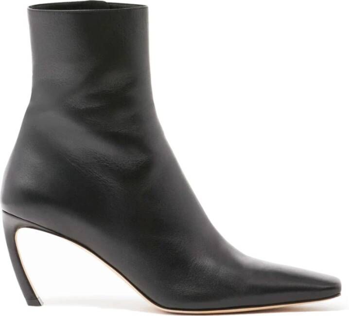 Lanvin Stijlvolle Enkellaarzen Fwbosi08Napap2310 Black Dames