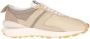 Lanvin Suede Low-Top Sneakers Beige Heren - Thumbnail 1