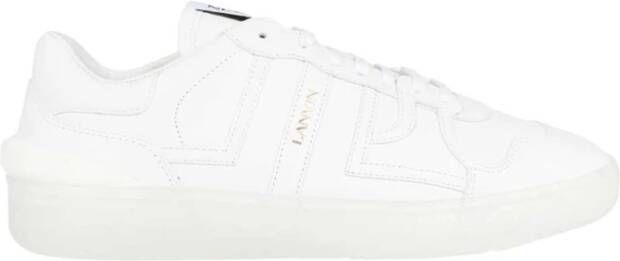 Lanvin Suede Low-top Sneakers White Heren