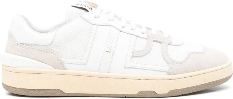 Lanvin Witte Clay Sneakers White Heren