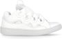 Lanvin Witte Leren Sneakers met Ademende Details White Dames - Thumbnail 1